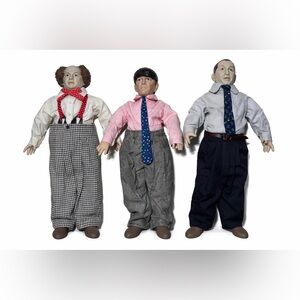 Classic Comedy Trio Action Figures Set